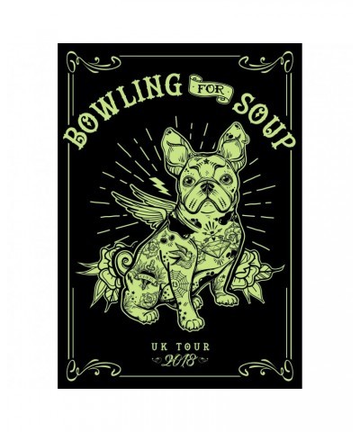 Bowling For Soup Sherman 2018 UK Tour Poster $16.40 Decor