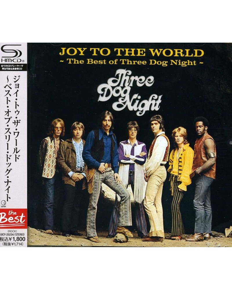 Three Dog Night JOY TO THE WORLD: BEST OF THREE DOG NIGHT CD $8.02 CD