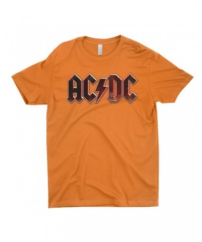 AC/DC T-Shirt | Live At River Plate Metallic Logo Shirt $8.73 Shirts