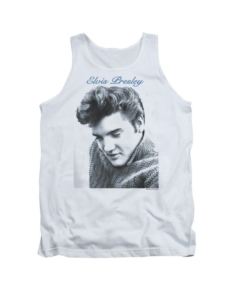 Elvis Presley Tank Top | SCRIPT SWEATER Sleeveless Shirt $6.12 Sweatshirts