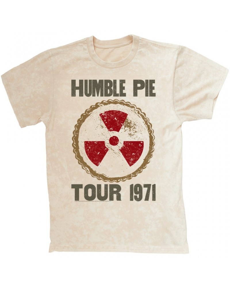 Humble Pie T-shirt | Tour 1971 Distressed Mineral Wash Shirt $10.78 Shirts