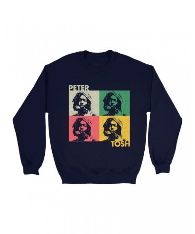 Peter Tosh Sweatshirt | Rasta Pop Art Sweatshirt $10.49 Sweatshirts