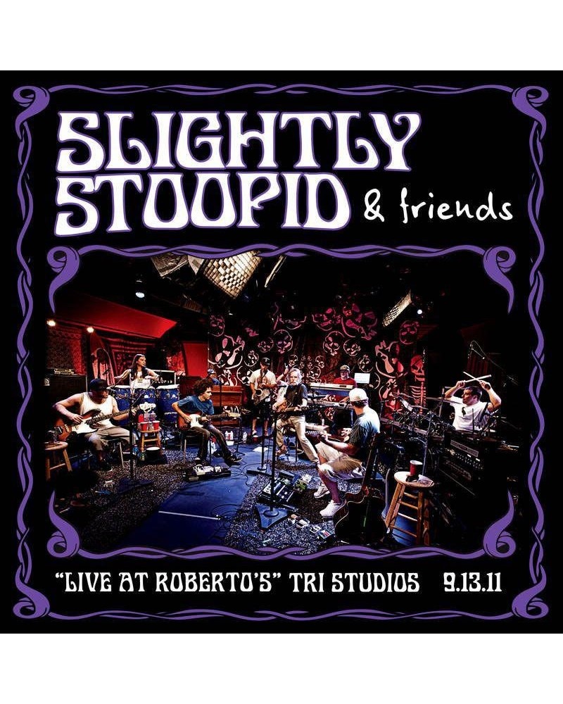 Slightly Stoopid LIVE AT ROBERTO'S TRI STUDIOS (SILVER & BLACK SMOKE VINYL/3LP) Vinyl Record $35.20 Vinyl