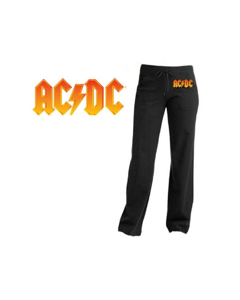 AC/DC Fire Logo Yoga Pants $13.95 Pants