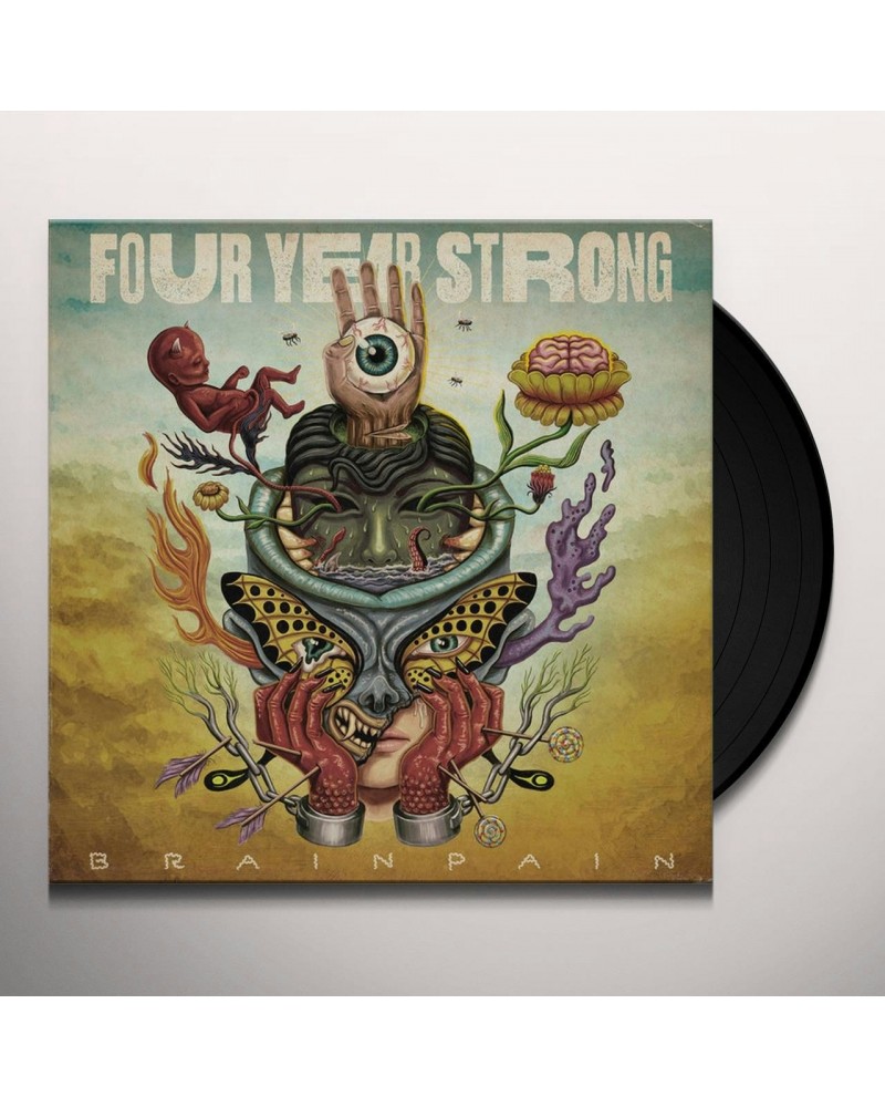 Four Year Strong Brain Pain Vinyl Record $11.27 Vinyl