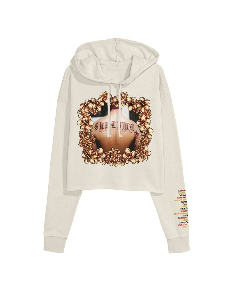 Sublime Floral Framed Cropped Hoodie $24.98 Sweatshirts