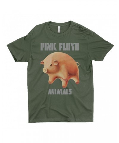 Pink Floyd T-Shirt | Animals Album Pig Logo Shirt $8.48 Shirts