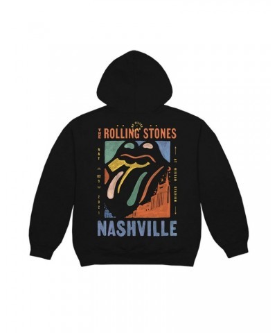 The Rolling Stones Nashville No Filter 2021 Tour Hoodie $27.00 Sweatshirts