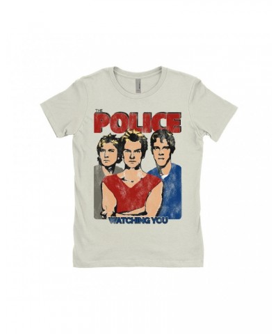 The Police Ladies' Boyfriend T-Shirt | Watching You Single Distressed Shirt $10.73 Shirts