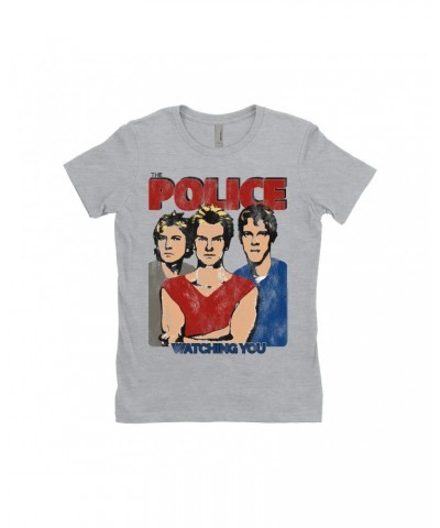 The Police Ladies' Boyfriend T-Shirt | Watching You Single Distressed Shirt $10.73 Shirts