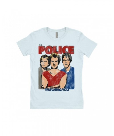 The Police Ladies' Boyfriend T-Shirt | Watching You Single Distressed Shirt $10.73 Shirts