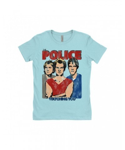 The Police Ladies' Boyfriend T-Shirt | Watching You Single Distressed Shirt $10.73 Shirts