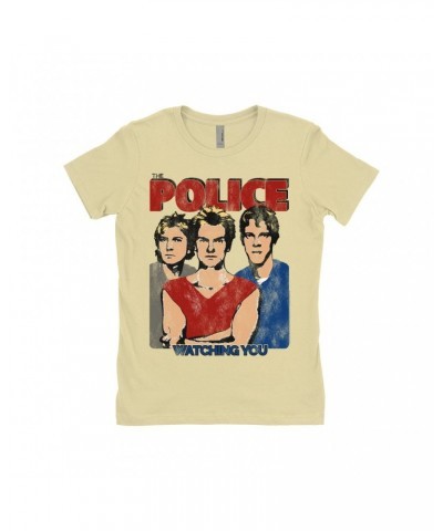 The Police Ladies' Boyfriend T-Shirt | Watching You Single Distressed Shirt $10.73 Shirts