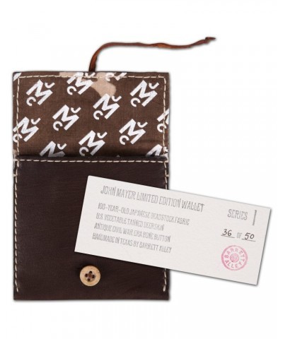 John Mayer Barrett Alley X John Mayer Wallet Brown/Brown $66.50 Accessories