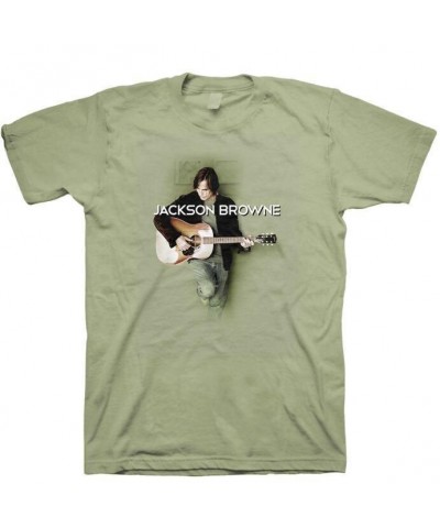 Jackson Browne Solo Acoustic Holding Guitar Shirt $11.25 Shirts