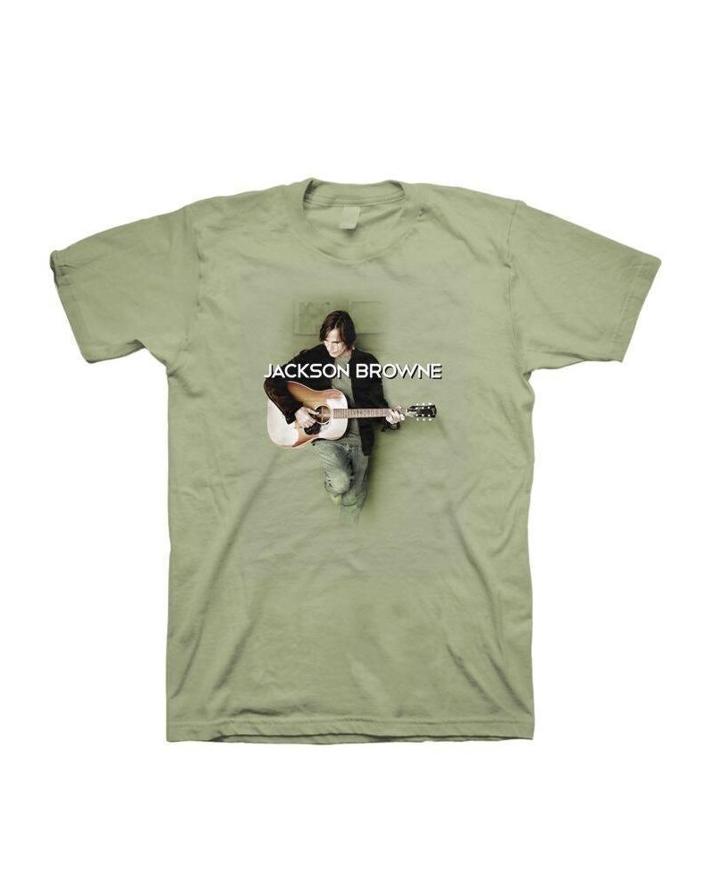 Jackson Browne Solo Acoustic Holding Guitar Shirt $11.25 Shirts