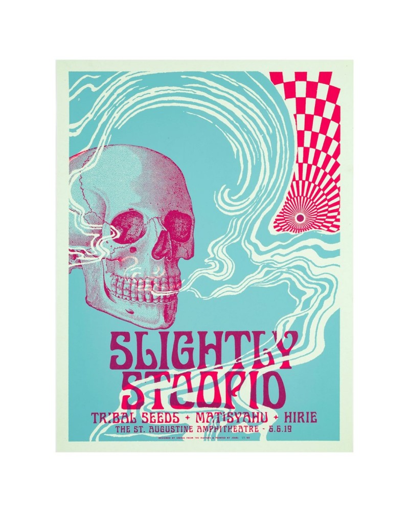 Slightly Stoopid St Augustine FL 6.6.19 Venue Poster $12.30 Decor