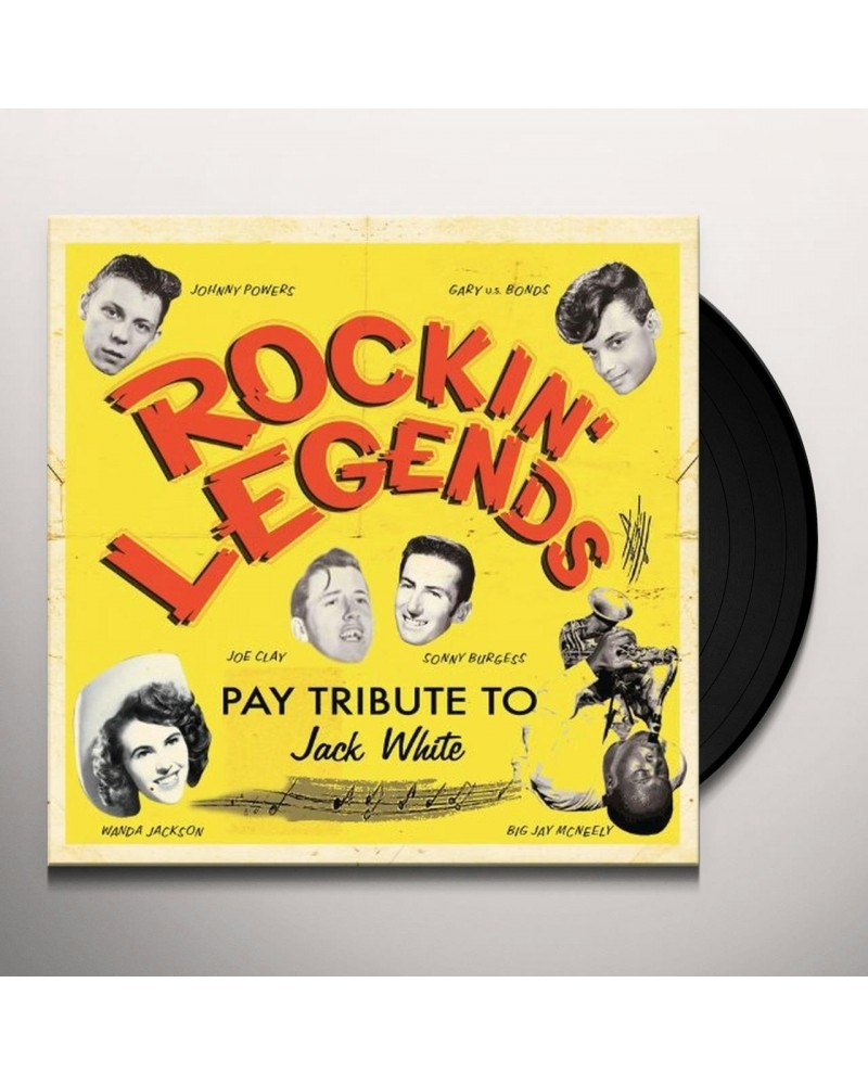 Rockin Legends Pay Tribute To Jack White / Var Vinyl Record $10.34 Vinyl