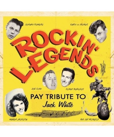 Rockin Legends Pay Tribute To Jack White / Var Vinyl Record $10.34 Vinyl