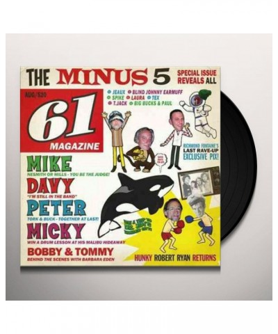 Minus 5 Of Monkees And Men Vinyl Record $8.30 Vinyl