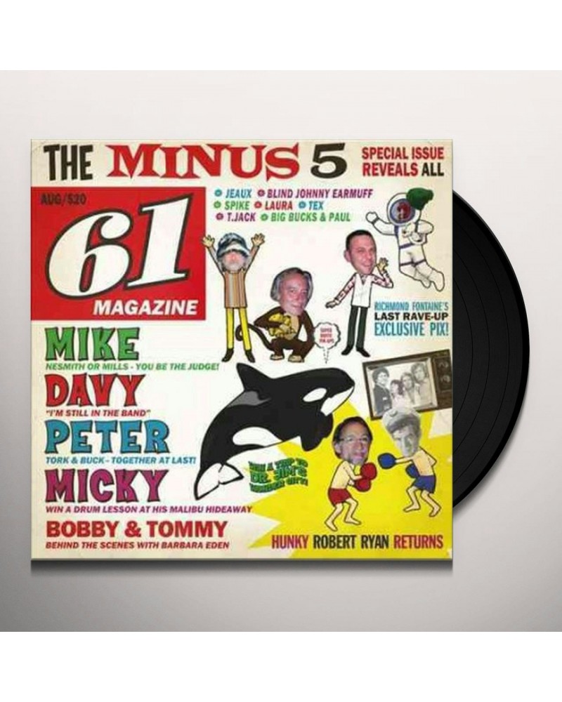 Minus 5 Of Monkees And Men Vinyl Record $8.30 Vinyl