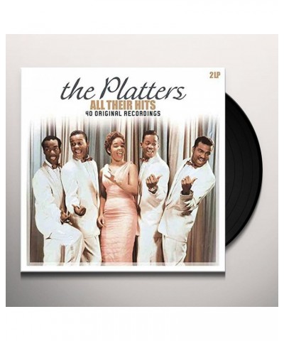 The Platters ALL THEIR HITS (180G) Vinyl Record $13.32 Vinyl