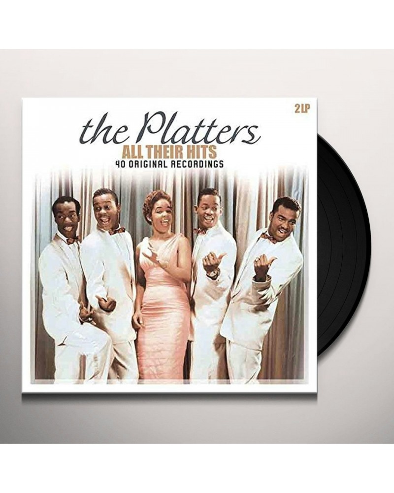 The Platters ALL THEIR HITS (180G) Vinyl Record $13.32 Vinyl