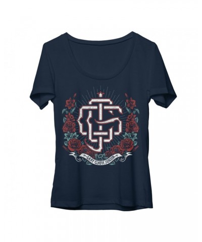 Gary Clark Jr. Womens Roses Scoop T-Shirt $11.50 Shirts