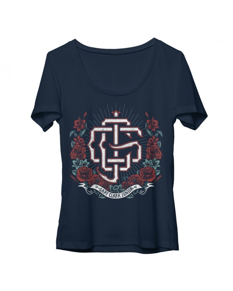 Gary Clark Jr. Womens Roses Scoop T-Shirt $11.50 Shirts