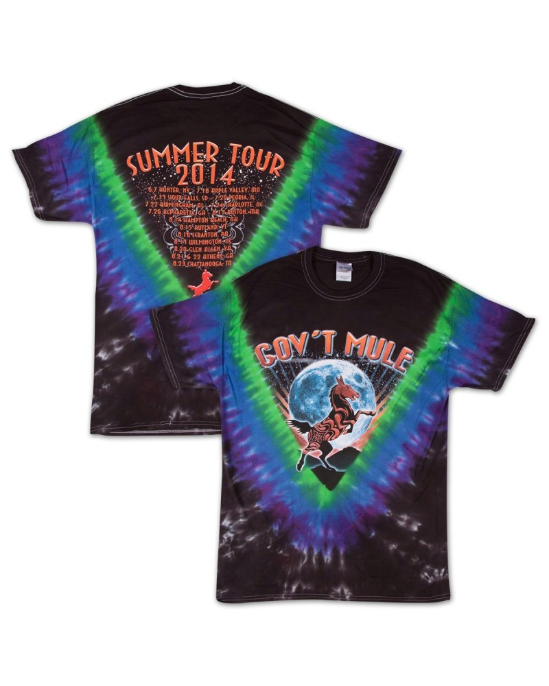 Gov't Mule 2014 Summer Tour Tie-Dye T-Shirt $3.70 Shirts