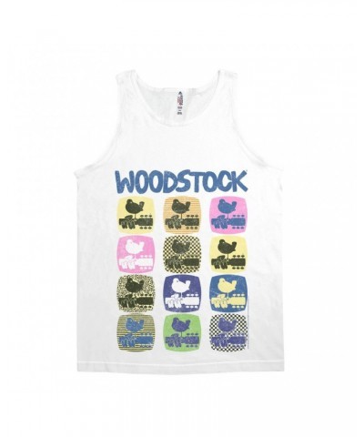 Woodstock Unisex Tank Top | Pop Art Pattern Design Shirt $8.98 Shirts