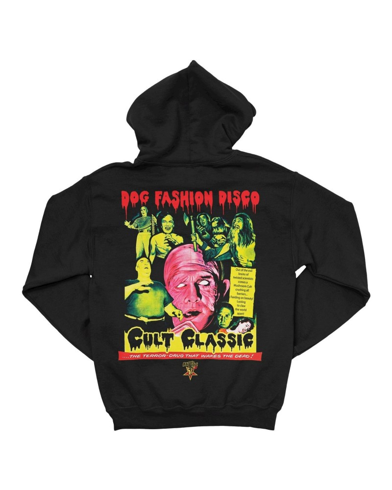 Dog Fashion Disco "Cult Classic Poster" Zip Hoodie $18.45 Sweatshirts