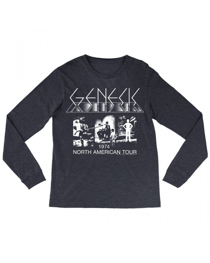 Genesis Long Sleeve Shirt | 1974 North American Tour Shirt $11.08 Shirts