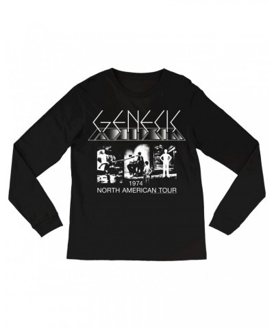 Genesis Long Sleeve Shirt | 1974 North American Tour Shirt $11.08 Shirts