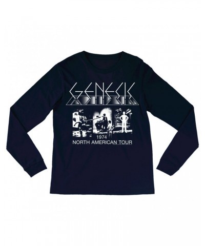 Genesis Long Sleeve Shirt | 1974 North American Tour Shirt $11.08 Shirts