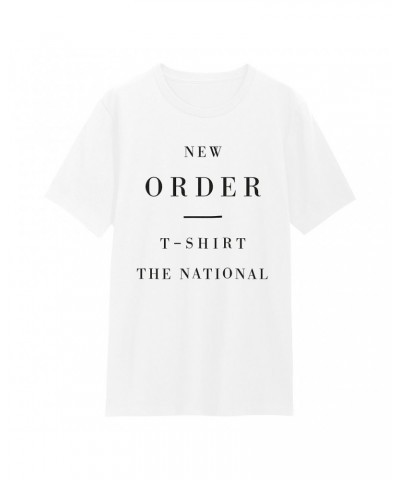 The National Vancouver: New Order T-Shirt $12.90 Shirts