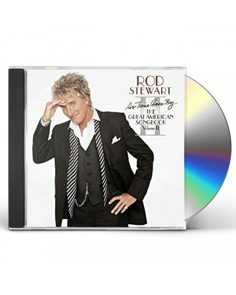 Rod Stewart AS TIME GOES BY: GREAT AMERICAN SONGBOOK: VOL.2 CD $5.87 CD