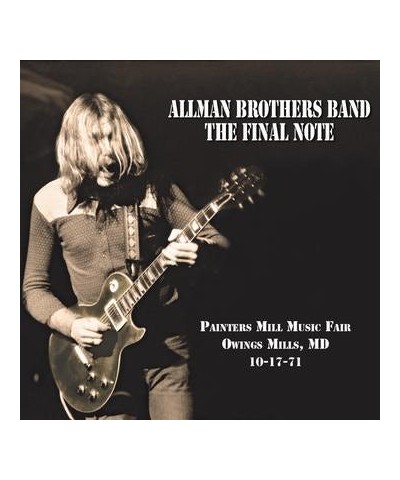 Allman Brothers Band RSD The Final Note Vinyl Record $9.90 Vinyl