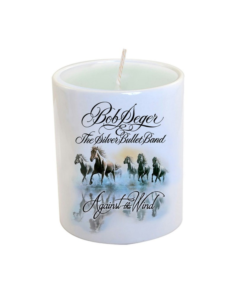 Bob Seger & The Silver Bullet Band Against the Wind Candle $10.75 Decor