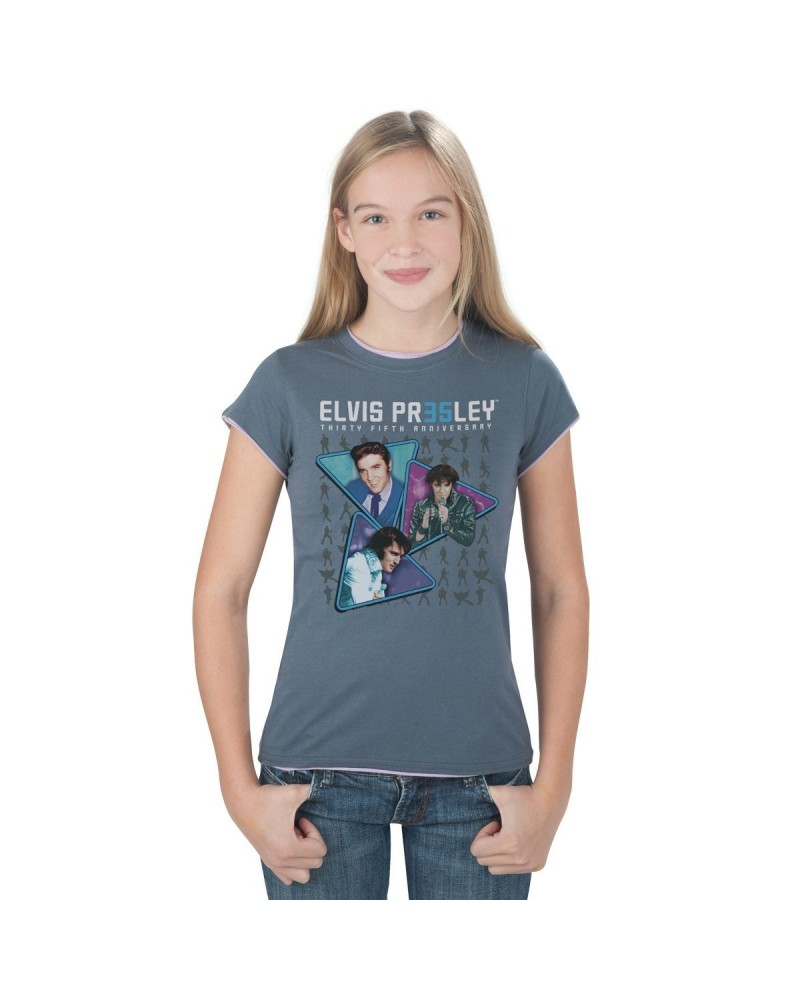 Elvis Presley 35th Anniversary Women's Fashion T-Shirt $9.00 Shirts