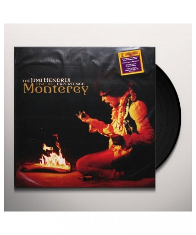 Jimi Hendrix LIVE AT MONTEREY (180G) Vinyl Record $10.80 Vinyl