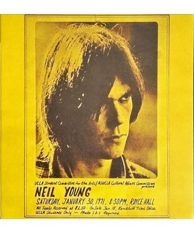 Neil Young ROYCE HALL 1971 CD $8.00 CD