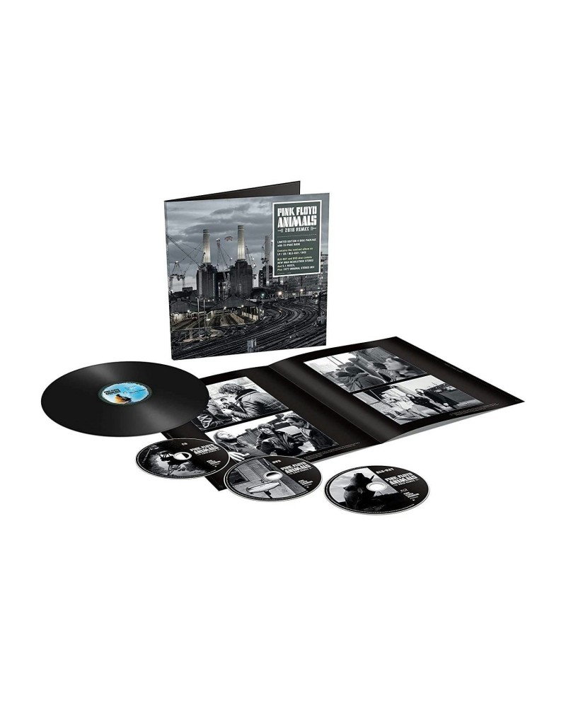 Pink Floyd Animals (2018 Remix) (180G VINYL/CD/BLU-RAY/DVD) Vinyl Record (box set) $44.69 Vinyl