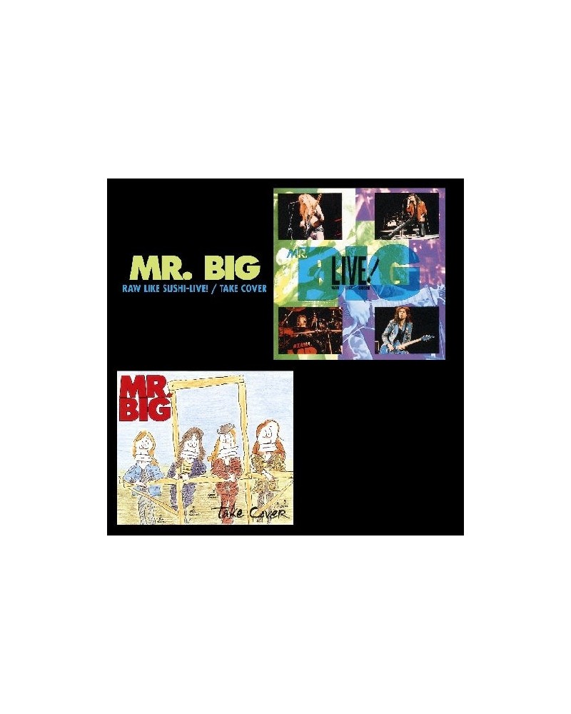 Mr. Big RAW LIKE SUSHI: LIVE / TAKE COVER CD $9.06 CD