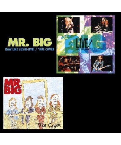 Mr. Big RAW LIKE SUSHI: LIVE / TAKE COVER CD $9.06 CD