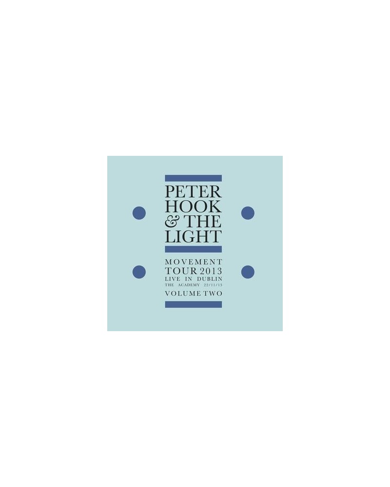 Peter Hook and The Light MOVEMENT: LIVE IN DUBLIN VOL.2 (WHITE VINYL) Vinyl Record $14.74 Vinyl