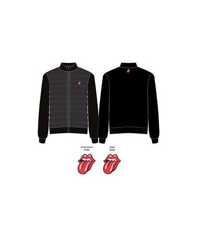 The Rolling Stones Quilted Jacket - Classic Tongue $24.76 Outerwear