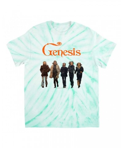 Genesis T-Shirt | The Early Years Photo Distressed Tie Dye Shirt $9.70 Shirts