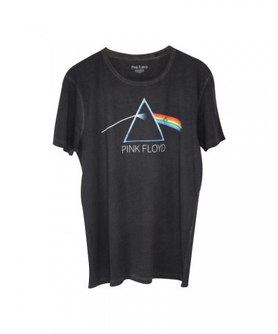 Pink Floyd Dark Side Small Logo Brown T-Shirt $7.44 Shirts