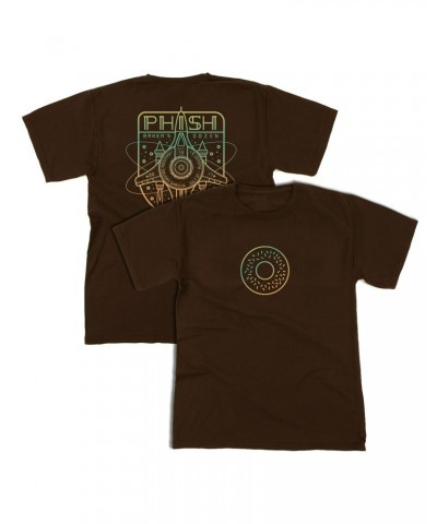 Phish Baker’s Dozen Space Tee on Chocolate Brown on Heavyweight $9.25 Shirts